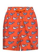 Nike Multi Print 5" Volley Short NIKE SWIM Orange