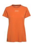 Bg W Berghaus Delta Ss Tee Berghaus Orange