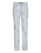 Washed Twill Stud Jeans ROTATE Birger Christensen Blue