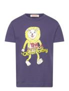 Rooster Kid T-Shirt Deep Blue THE ANIMALS OBSERVATORY Blue