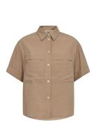 Mmhavannah Alexis Shirt MOS MOSH Brown