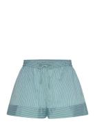 Colette High Rise Drawstring Shorts Malina Blue