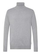 100% Recycle Knit Roll Neck Lindbergh Grey