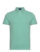 Slim Fit Mesh Polo Shirt Polo Ralph Lauren Green