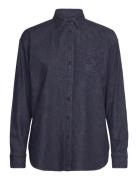 Relaxed Fit Denim Shirt Lauren Ralph Lauren Navy