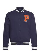 The Rl Fleece Baseball Jacket Polo Ralph Lauren Navy