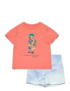 Polo Bear Jersey Tee & Terry Short Set Ralph Lauren Baby 