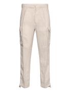 Lateef Slim Tapered Fit Linen Cargo Pant Polo Ralph Lauren Cream