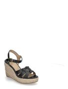Soffia Calfskin Espadrille Lauren Ralph Lauren Black