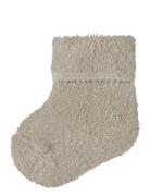 Nbmollo Terry Fluffy Sock Name It Beige