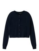 Nlflodet Ls Short Knit Cardigan Noos LMTD Navy