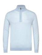 Extrafine Merino Wool Half Zip GANT Blue