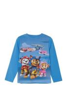 T-Shirt Ls Minymo Blue