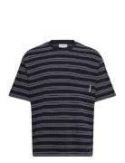 Ss Strp Jcqrd Rlxd P Calvin Klein Jeans Navy