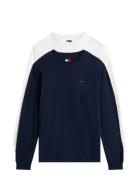 Tjm Slim 2Pack L/S Ext Tommy Jeans Patterned