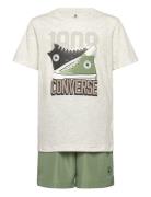 Ws-Woven Short Set Converse Green
