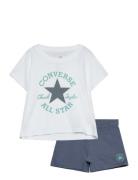 Ks-Knit Short Set Converse White