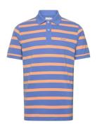 Striped Polo GANT Blue