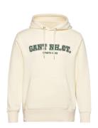 Graphic Sweat Hoodie GANT Cream