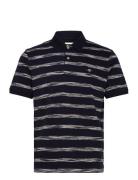 Striped Polo GANT Black