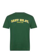 Graphic Ss T-Shirt GANT Green