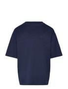 Seam Detail T-Shirt Mango Navy