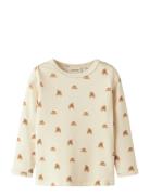 Nmflavo Egi Ls Slim Top Lil Lil'Atelier Cream