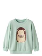 Nmfvalona Ls Long Rlx Sweat Unb Name It Green