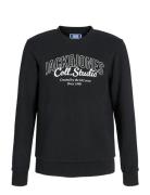 Jjmakoto Sweat Crew Neck Jnr Jack & J S Black