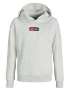 Jjpan Sweat Hood Jnr Jack & J S Grey