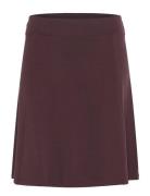 Kajolen Jersey Skirt Kaffe Red