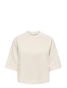 Onldasie 2/4 O-Neck Raglan Ub Cs Swt ONLY Cream