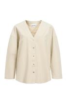 Objyale L/S Oz Shirt E Ss Fair Object Cream