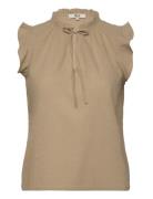Rmwthy Sl Top RM By Rosemunde Beige