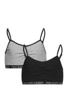 2T-2Pk Bralettes Ralph Lauren Kids Black