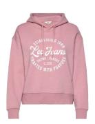 Logo Hoodie Lee Jeans Pink