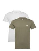 Twin Pack Crew Lee Jeans Patterned