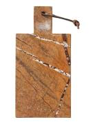 Marble Cutting Board Au Maison Brown
