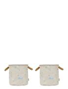 Deer & Duck Storage Basket Medium - Set Of 2 OYOY MINI Beige