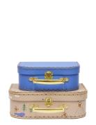 Mini Suitcase Friends In The Forest Fox - Set Of 2 OYOY MINI Beige