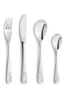 Barnbestick Forest Friends 4-Psc Amefa Silver