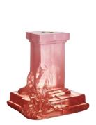Rocky Baroque Ljusstake Spicy Rose 150Mm Kosta Boda Pink