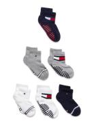 Th Baby Sock 6P Flag Sock Ecom Tommy Hilfiger Patterned