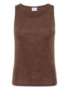 Garimasz Wool Tank Top Saint Tropez Brown