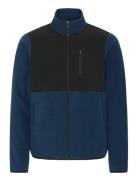 Bhmario Sweatshirt Zipp Thru Blend Navy