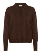 Kalizza Polo Pullover Kaffe Brown