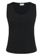 Kaarina Jersey Top Kaffe Black