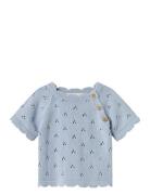 Nbfjola Ss Knit Lil Lil'Atelier Blue