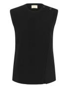 Slsarina Waistcoat Soaked In Luxury Black
