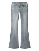 Nlfblibling Dnm S Lw Flared Pant LMTD Grey